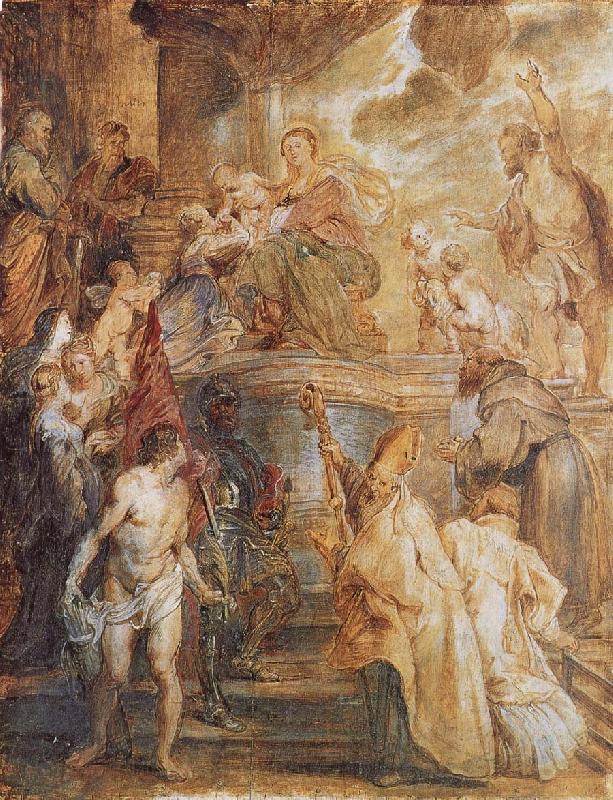 Peter Paul Rubens Mary Spain oil painting art